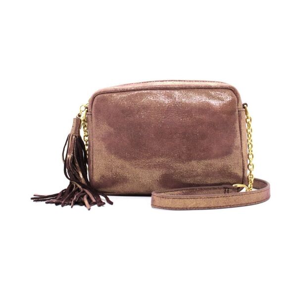 Hobo Renny Small Crossbody Metallic Bag in Sugar Plum New No Tags - Picture 5 of 5